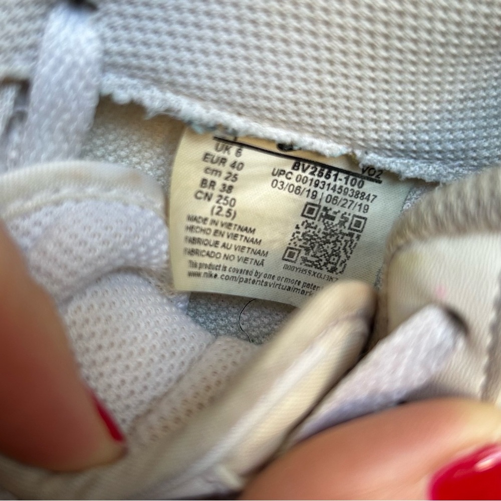 NIKE Air Force 1 LV8 KSA GS '3D Glasses' 2019 - Picture 12 of 13